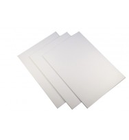 Cardboard quill 510x 635 10 sheet i side black/white