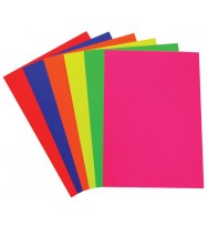 Cardboard quill a4 fluoro asst pk100