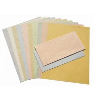Envelope quill dl parchment lilac pk25