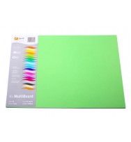 Cardboard quill a3 xl multiboard 210gsm lime pk 25