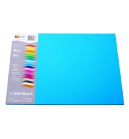 Cardboard quill a3 xl multiboard 210gsm marine blue pk 25
