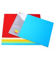 Cardboard quill a3 xl multiboard 210gsm asst colours pck 25