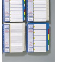 Dividers bantex a5 pp a-z