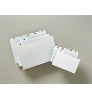 System card dividers cumberland a-z 6x4 pvc grey