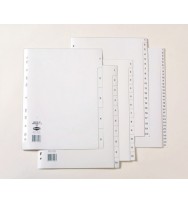 Dividers marbig a4 pp white 1-31