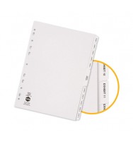 Dividers marbig a4 legal 1-26