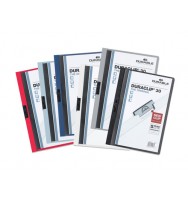 Flat file duraclip a4 dark blue