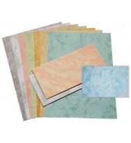 Envelope quill dl marbletone white pk25