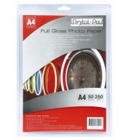 Paper photo digital pix a4 250gsm full gloss pk50