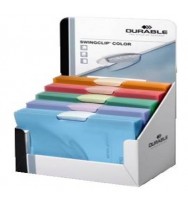 File durable a4 swingclip colour 5 asst colours