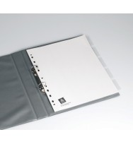 Dividers avery a4 manilla 5 tab insert x/wide sheet/ prot