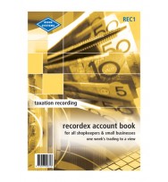 Account book zions recordex single year