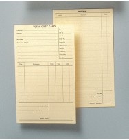 System cards zions tcc total cost card pk100