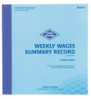 Wage book zions summary record wwh