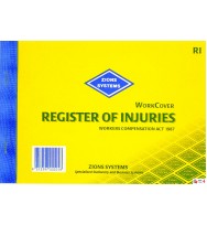 Book injuries register zions ri workcover (nsw use)