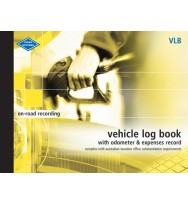 VEHICLE LOG BOOK WITH ODOMETER & EXPENSES RECORD ZIONS VLB LARGE