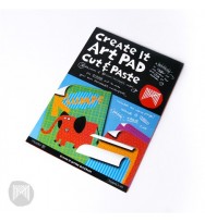 Pad craft micador a4 create it cut & paste asst cols 30 sht