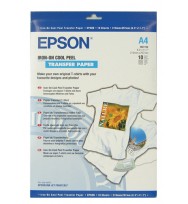 Paper transfer epson a4 t-shirt white i/j pk10 124gsm s041154