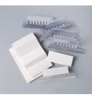 Suspension file tabs & inserts esselte 5cm clear