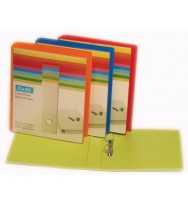 Binder bantex a4 2d 25mm insert lime