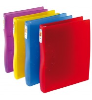 Binder b/tone a4 2r 25mm moulded 4 assorted colours