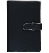 Compendium DEBDEN A4 Accent With Note Pad -Black 
