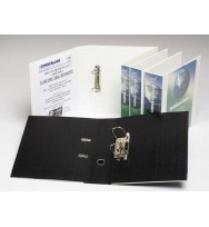 Lever arch file a4 earthcare insert white