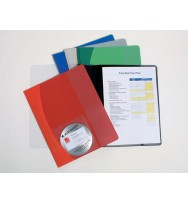 Flat file marbig a4 premier green