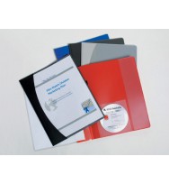 Flat file marbig a4 premier insert red
