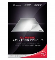 Laminating pouches gbc a5 125 micron pk100