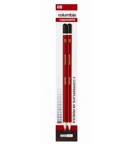Pencil Lead Copperplate 6B Hexagon Pack 2