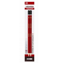 Pencil Lead Copperplate 4B Hexagon Pack 2