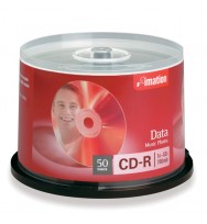 Cd-r imation 80min 52x 700mb spindle pk50
