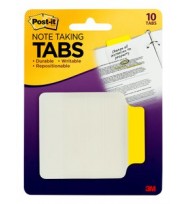 Post it 3m transparent tabs 687-y3 yellow 85.7x69.8mm