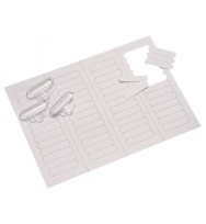 Index tabs inserts crystalfile yellow