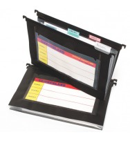 Suspension file c/land 4 multi pocket pp black pk5