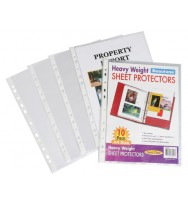 Sheet protectors b/tone a4 pk10