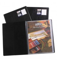 Display book a4 slim 36 pocket black
