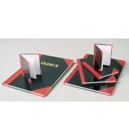 Note book a5 black & red 100lf