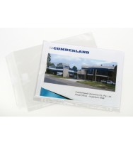 Sheet protectors c/land a4 7 hole velcro flap