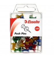 Push pins Esselte Asst Pk 50