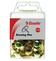 Drawing pins esselte brass pk150