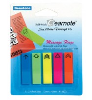 Stick on arrows b/tone 12x42 symbol coloured