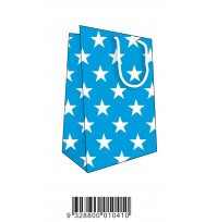 Bag gift ozcorp small stars blue
