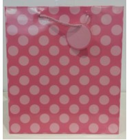 Bag gift lge ozcorp pink spot