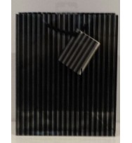 Bag gift ozcorp medium pinstripe black/silver