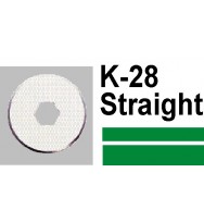 Blades carl straight disc cutter dc200/230 cd2 k-28-pk