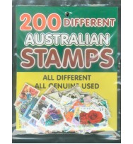 Stamps 200 different australian