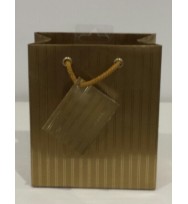 Bag gift small ozcorp gold pinstripe