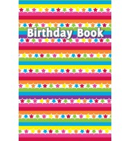 Birthday book rainbow